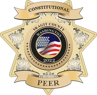 Skagit County Constitutional Peer badge